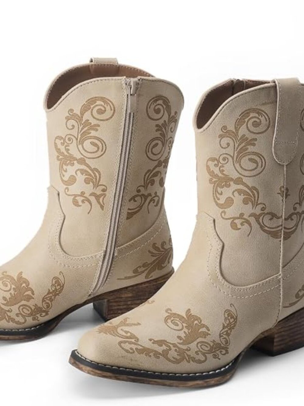 Women's Cowboy Cowgirl Western Ankle Boots